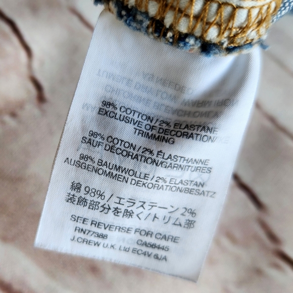 Madewell "High-Rise Denim Shorts, Glenoaks Wash: Cutoff Edition" Women's Size 28 - Picture 8 of 11